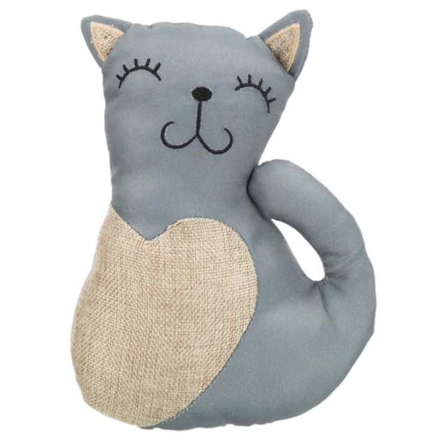 Игрушка Trixie для кошек, кот тканевый, 22 см