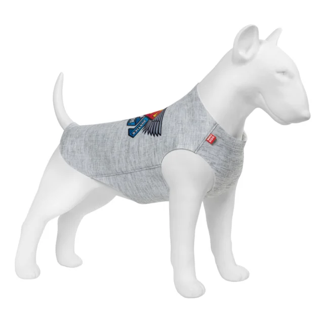 Майка WAUDOG Clothes для собак, рисунок "Супермен, правда, справедливость", XS30