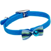 Безпечний нашийник Coastal Sassy для котів, синій бантик, 1×30 см
