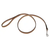 Шкіряний поводок Coastal Circle-T для собак, бежевий, 1.6×1.8 м