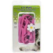 Нейлонова шлея Coastal Daisy Combo для собак, рожева, 0.8×25-35 см