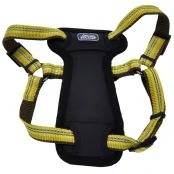 Нейлонова шлея Coastal K9 Explorer c нагрудником, для собак, жовтий, 2.5×50-75 см