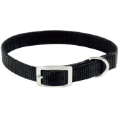 Нашийник Coastal Nylon Web для собак, чорний, 1×25 см
