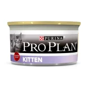 Влажный корм Purina Pro Plan Kitten для котят, с курицей, 85 г