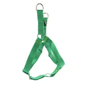 Шлейка Cristel для собак, 25 мм / 60-90 см / 60-90 см, нейлон, зелёная