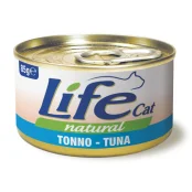 Консерва LifeCat Tuna для кошек от 6 месяцев, с тунцом, 85 г