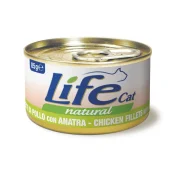 Консерва LifeCat Chicken With Duck для кошек от 6 месяцев, с курицей и уткой, 85 г