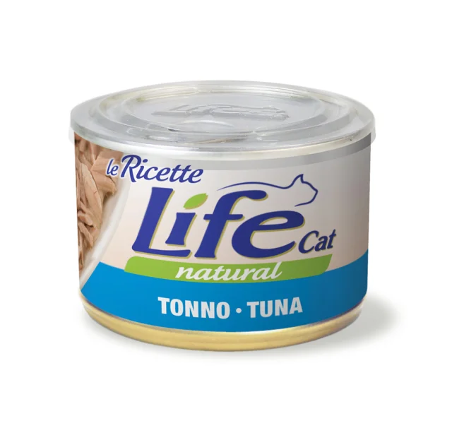 Консерва LifeCat Tuna для кошек от 6 месяцев, с тунцом, 150 г