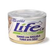 Консерва LifeCat Tuna With Sole для кошек от 6 месяцев, с тунцом и камбалой, 150 г