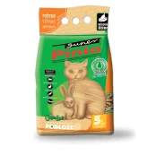 Древесный наполнитель Super Pinio с ароматом цитрусов, 5 л (3.2 кг)