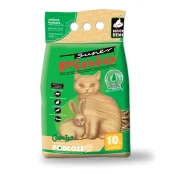 Древесный наполнитель Super Pinio с ароматом зелёного чая, 10 л (6.4 кг)