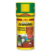 Корм JBL NovoGranMix Click у вигляді гранул для всіх видів акваріумних риб, з дозатором, 250 мл Корм JBL NovoGranMix Click у вигляді гранул для всіх видів акваріумних риб, з дозатором, 250 мл