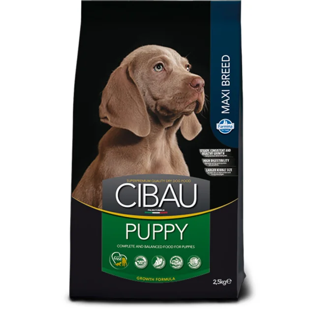 Сухой корм Farmina Cibau Puppy Maxi для щенков крупных пород, с курицей, 2.5 кг