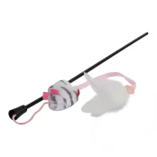 Іграшка GiGwi Teaser Дражнилка на стеку з мишкою зі звуковим ефектом, для котів, 51 см