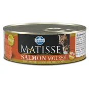 Вологий корм Farmina Matisse Cat Mousse Salmon для дорослих котів, з лососем, 85 г