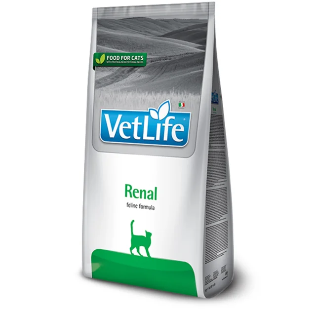 Сухой корм Farmina Vet Life Renal для кошек, для поддержания функции почек, 400 г