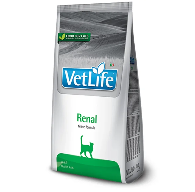 Сухой корм Farmina Vet Life Renal для кошек, для поддержания функции почек, 2 кг