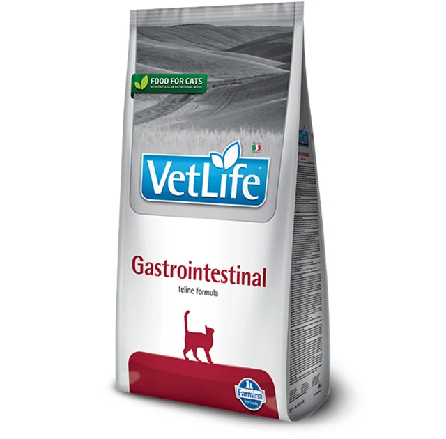 Сухой корм Farmina Vet Life Gastrointestinal для кошек, при заболевании ЖКТ, 400 г