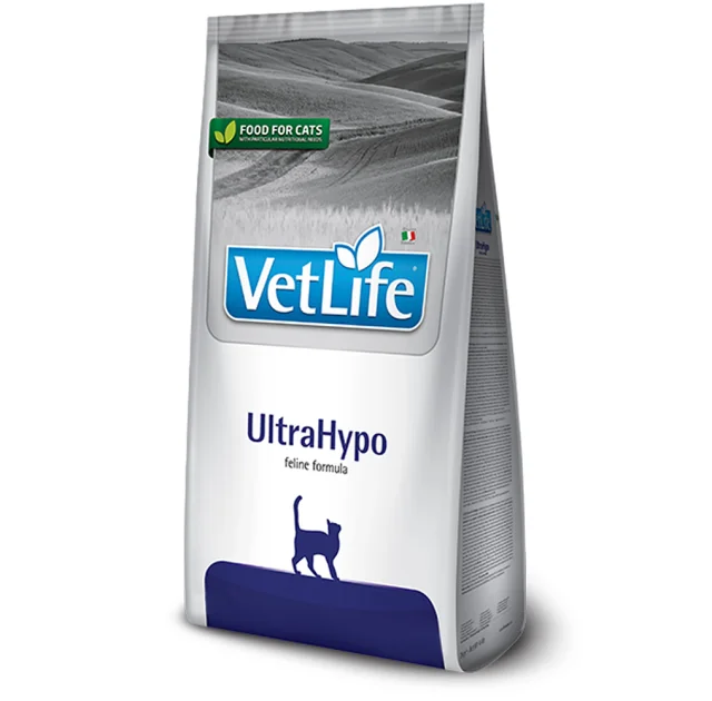 Сухой корм Farmina Vet Life UltraHypo для кошек, при пищевой аллергии, 400 г