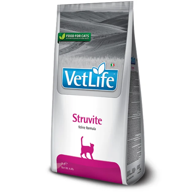 Сухой корм Farmina Vet Life Struvite для кошек, для растворения струвитных уролитов, 2 кг