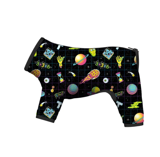 Дождевик Waudog Clothes для собак, рисунок "Рик и Морти 2", M45