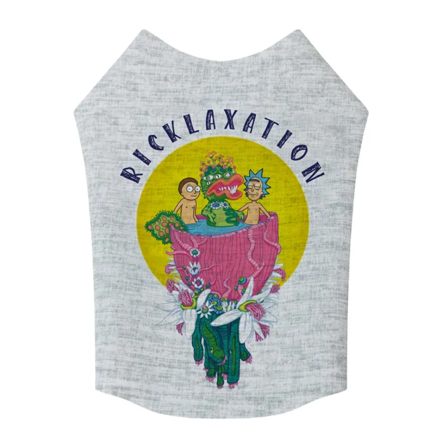 Майка Waudog Clothes для собак, рисунок "Рик и Морти 2", S35