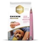 Сухой корм Amity Super Premium Adult Chicken для взрослых собак всех пород, низкозерновой, с курицей, 4 кг