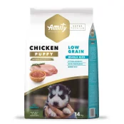 Сухой корм Amity Super Premium Puppy Chicken для щенков всех пород, низкозерновой, с курицей, 14 кг