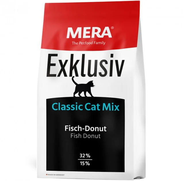 Сухой корм Mera Exklusiv Classic Cat Fish-Mix для взрослых кошек, с рыбой, 10 кг