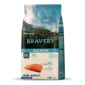 Сухий корм Bravery Salmon Mini Adult для дорослих собак дрібних порід, з лососем, 7 кг
