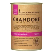 Консерви Grandorf Buffalo&Turkey для дорослих собак, з м'ясом буйвола та індички, 400 г