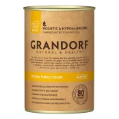 Консерви Grandorf Duck&Turkey для дорослих собак, з м'ясом качки та індички, 400 г