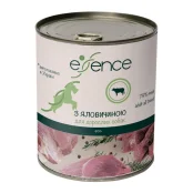 Вологий корм Essence для дорослих собак, з яловичиною, 800 г