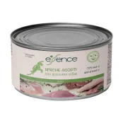 Вологий корм Essence для дорослих собак, м'ясне асорті, 200 г
