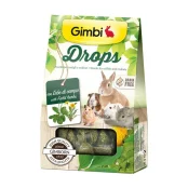 Лакомство GimBi дропсы для грызунов, с травами, 50 г