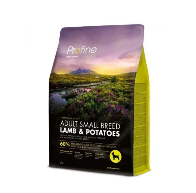 Сухий корм Profine Adult Small Brid для дорослих собак дрібних порід, з ягням та картоплею 300 г