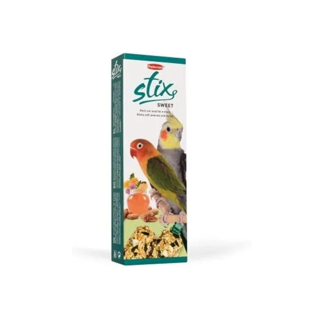 Додатковий корм Stix Sweet parrocchetti для середніх папуг, 100 г