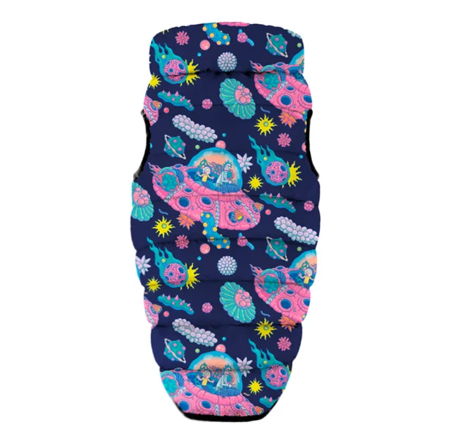 Курточка Waudog Clothes для собак, рисунок "Рик и Морти 1", XS22, 33-36/19-22 см