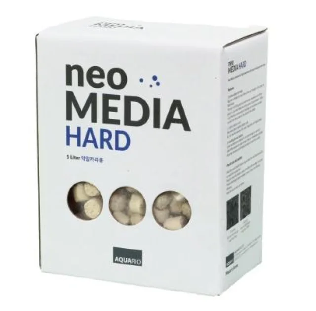 Наполнитель Aquario Neo Media Hard 1л для биофильтрации повышающий pH