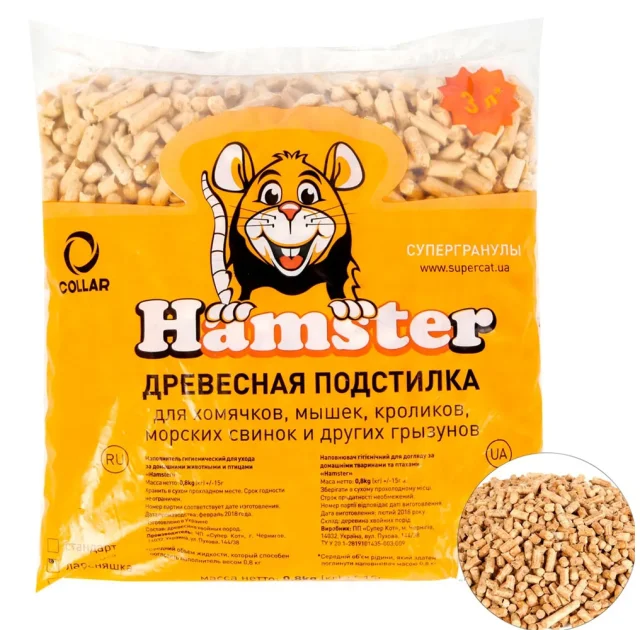 Супергранулы Hamster Стандарт, 800 г