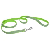 Cветоотражающий поводок Coastal Lazer для собак, лайм, 1.6×1.2 м