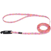 Поводок Coastal Lit'l Pals с EZ карабином для собак, розовый, 0.7 см×1.8 м