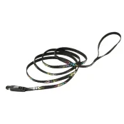 Нейлоновый поводок Coastal Lit'l Pals для собак, черный, 0.7 см×1.8 м