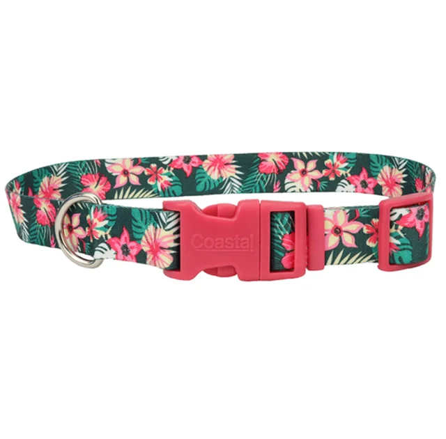 Нашийник Coastal Pet Attire Style для собак, тропічні квіти, 1×12-30 см