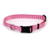 Нашийник Coastal Pet Attire Style для собак, рожева точка, 2×35-50 см