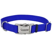 Нашийник Coastal Titan Buckle для собак, синій, 2×30-45 см