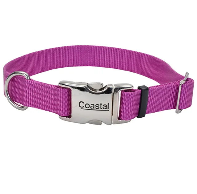 Нашийник Coastal Titan Buckle для собак, орхідея, 2×30-45 см