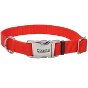 Нашийник Coastal Titan Buckle для собак, червоний, 2.5×46-66 см