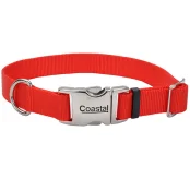 Нейлоновий нашийник Coastal Titan для собак, червоний, 2.5×50 см