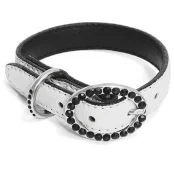 Нашийник Coastal TOO! Jazzy Jewel для собак, білий, 1.6×35 см